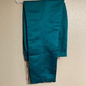 J Crew High-rise Satin Pants new w/ tags
